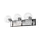 Z-Lite Parsons 3 Light Vanity, Matte Black & Clear 477-3V-MB-BN - alternate 7